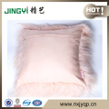 China Factory Discount Price sheep skin shaggy pillow